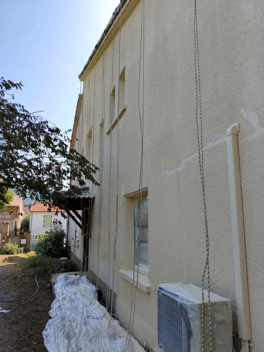 Peinture & ravalement de façades — chantier VioConcept
